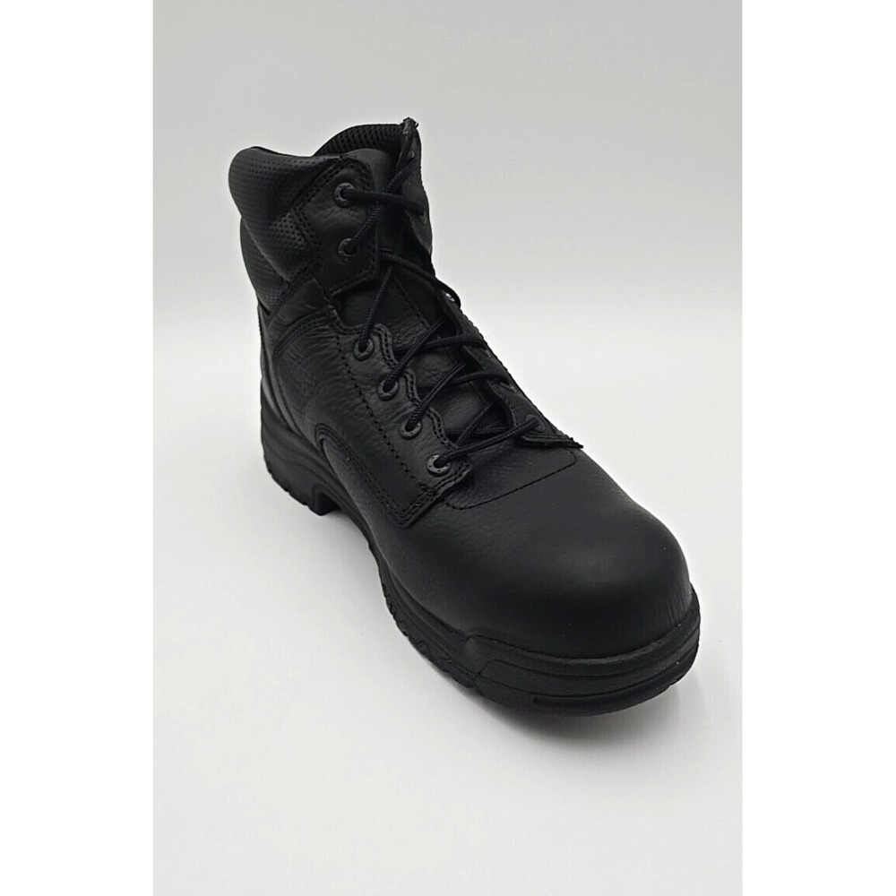 Timberland PRO Titan 6" Composite Safety Toe Men's 13 W Black Boot - Picture 8 of 14